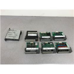 LOT OF ALLEN BRADLEY SLC500 MISC. MODULES