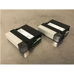 (2) ALLEN BRADLEY 1756-ENBT COMMS MODULE