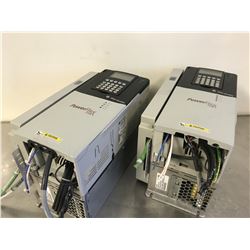 (2) ALLEN BRADLEY 20D D 022 A 3 EYNADACE SER A VARIABLE SPEED DRIVE