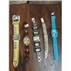 Image 2 : GROUP OF 10 NEW WATCHES-STRAP/BRACELET STYLES *need new watch batteries