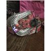 Image 2 : GROUP OF 3 WESTERN BLING BELTS PLUS A COWGIRL FINESS TOTE BAG*BELT MAY HAVE DEFECTS IN SOME STONES B