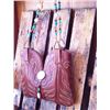 Image 1 : UNIQUE ONE OF A KIND!! WESTERN LEATHER BOOT PURSE/BEADED STRAPS