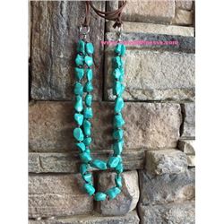 TURQUOISE CHUNKY NECKLACE