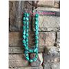Image 1 : TURQUOISE CHUNKY NECKLACE