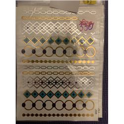5 SHEETS OF TEMPORARY TATTOOS