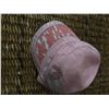 Image 3 : GROUP OF 3 HATS/TURQ BEADED CADET HAT,BLACK SUGAR SKULL BASEBALL CAP,PINK HAIR ON HIDE BHW CADET HAT