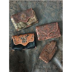 CELL PHONE CASES /3- MEASURE APPROX 3.5"X5"1-FLIP PHONE CASE