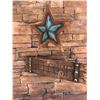 Image 1 : WESTERN WOOD WELCOME SIGN/TURQUOISE WESTERN STAR