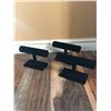 Image 1 : BLACK VELVET ,JEWELERY DISPLAY, SET OF 3 /6" HIGH X 8"LONG