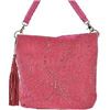 Image 1 : LARGE HANBAG WITH SILVER BLINGSequence purse/1 strap/Tassel on side of strap/2 pockets inside/2 pock