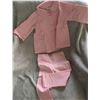 Image 2 : PINK /SIZE 24 MO/GIRLS two piece set/Cardigan has a crystal button at top Matching leggings have a l