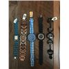 Image 2 : GROUP OF 10 NEW WATCHES-STRAP/BRACELET STYLES *need new watch batteries