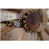 Image 1 : ANIMAL PRINT SUNGLASSES SPUR ACCENT/Clear crystal spur accent on sides of arms