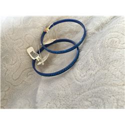 ROYAL BLUE BLING BANGLES/**MAY HAVE SLIGHT SCRATCHES