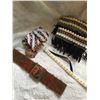 Image 1 : CRAFTERS LOT!!!2 BEADED BELTS****BROKEN BUT CAN USE FOR BEADS! -HAT BAND**BROKEN -BEADED BOOT TOPPER