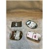 Image 2 : 4 CUSTOM HAND CRAFTED BELT BUCKLES/ FITS BELTS 1.5"WIDE/FUN UNIQUE DESIGNS!!!