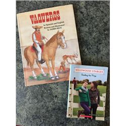 2 BOOKS! Vaqueros/WILDWOOD STABLES