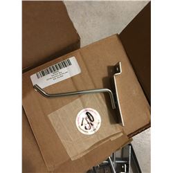 SHORT SLAT WALL HOOKS/20 COUNT/4"