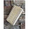 Image 1 : MONTANA WEST CREAM TOOLED ZIPPER WALLET
