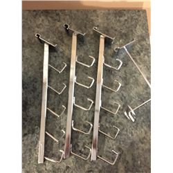 3-18 INCH SILVR GRID HOOKS / 1 HAT HOOK