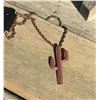 Image 1 : BRONZE CACTUS NECKLACE
