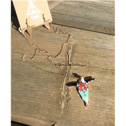 STEERHEAD NECKLACE EARRING/NECKLACE SET