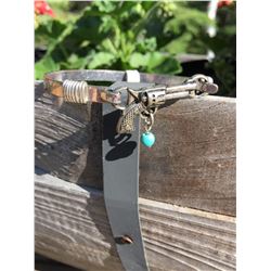 SILVER PISTOL BRACELET