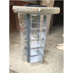 CLEAR DISPLAY UNIT THAT SWIVELS