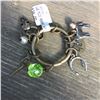 Image 1 : LENNY AND EVABRASS MOJO CHARM / FITS ON CUFFS, OR CHAIN BRACELET OR NECKLACE/COWGIRL THEME; HORSE, P
