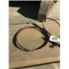 Image 1 : LENNY AND EVA MOCHA BRAIDED LEATHER WRAP