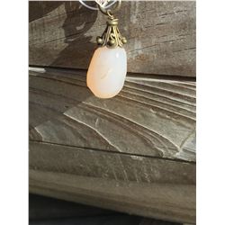 LENNY AND  EVA PINK STONE CHARM/PENDANT