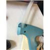 Image 3 : TWO PRICE TAGGING GUNS AND BOX OF PLASTIC HOLDERS