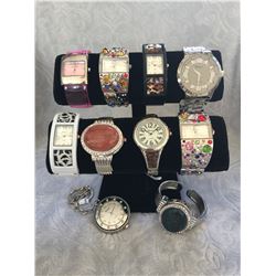GROUP OF 10 NEW WATCHES  *need new watch batteries