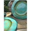 Image 2 : ONE TURQUOISE WESTERN CHARGER PLATE/METAL