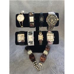 GROUP OF 10 NEW WATCHES  *need new watch batteries