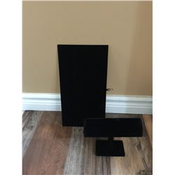 BLACK VELVET FLAT JEWELERY DISPLAY, BRACELET DISPLAY