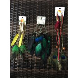 FEATHER EARRINGS