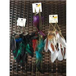FEATHER EARRINGS