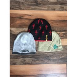 3 WINTER GUINESS TOQUES