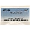 Image 3 : 1995-D KENNEDY HALF DOLLAR PCGS MS67