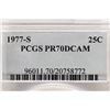 Image 3 : 1977-S WASHINGTON QUARTER PCGS PR70 DCAM