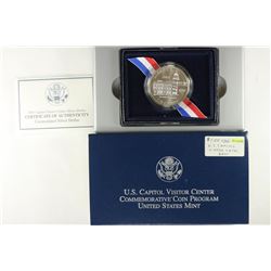 2001 CAPITOL VISITOR CENTER UNC SILVER DOLLAR