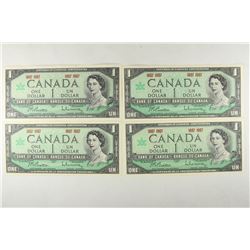 4-1967 CANADA $1 CURRENCY CRISP UNC