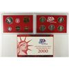 Image 2 : 2000 US SILVER PROOF SET (WITH BOX)