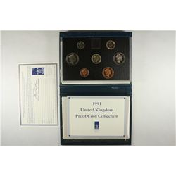 1991 UNITED KINGDOM PROOF COIN COLLECTION