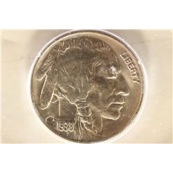 1938-D BUFFALO NICKEL PCGS MS65 1ST GENERATION
