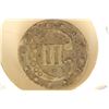 Image 2 : 1853 THREE CENT PIECE (SILVER) SCRATCHED