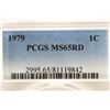 Image 3 : 1979 LINCOLN CENT PCGS MS65RD