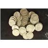 Image 1 : 37 ASSORTED 35% SILVER JEFFERSON WAR NICKELS