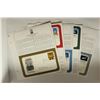 Image 1 : 5 ASSORTED US FIRST DAY COVERS ON CARDS